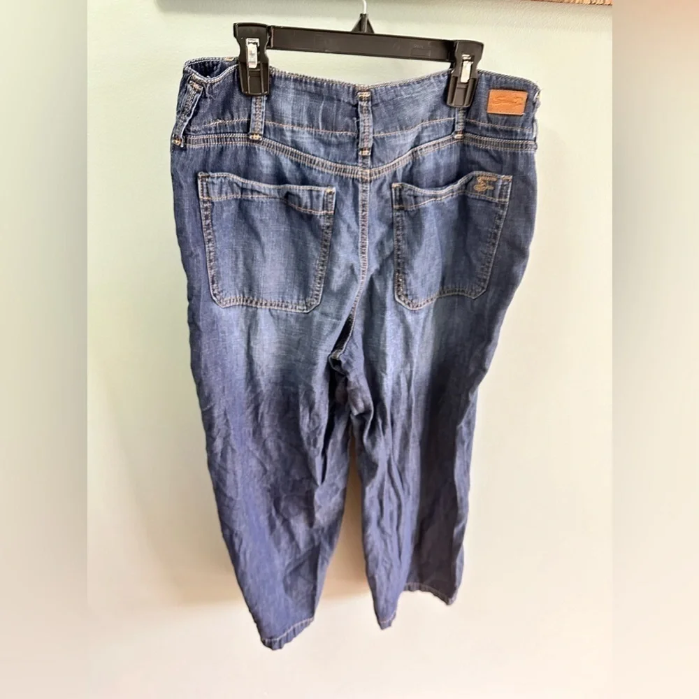 Seven7 Women s Lightweight Wide Leg Pants w/Pockets Size 6